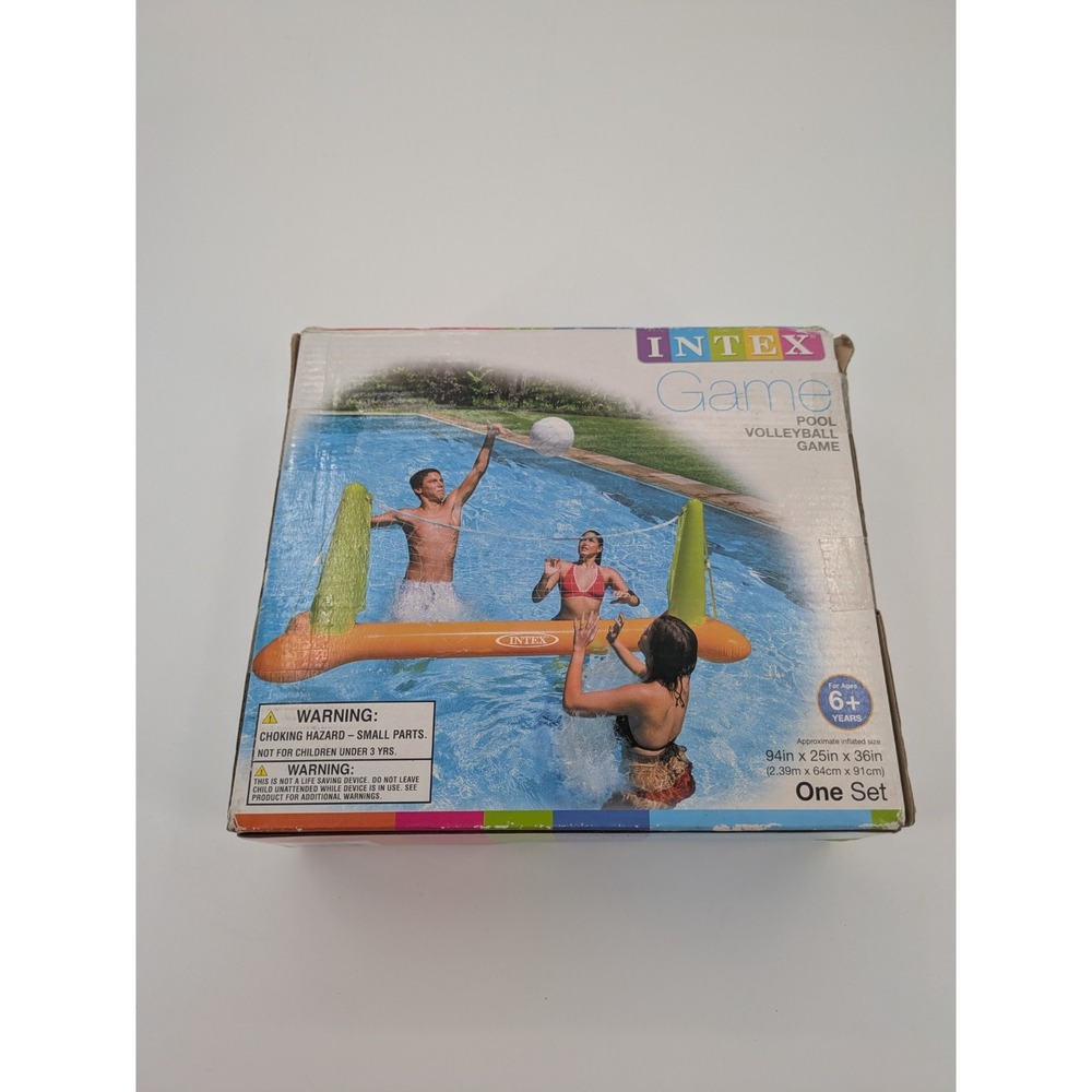 Intex 56508EP Inflatable Floating‎ Swimming Pool Toys Volleyball Game Water Toys